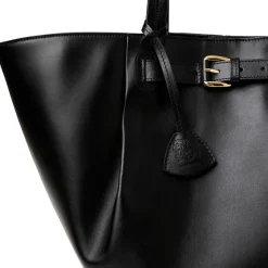 Tessa Black Calf Tote^Bruno Magli Clearance