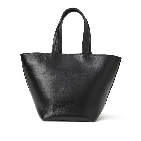 Tessa Mini Tote Black Calf^Bruno Magli Fashion