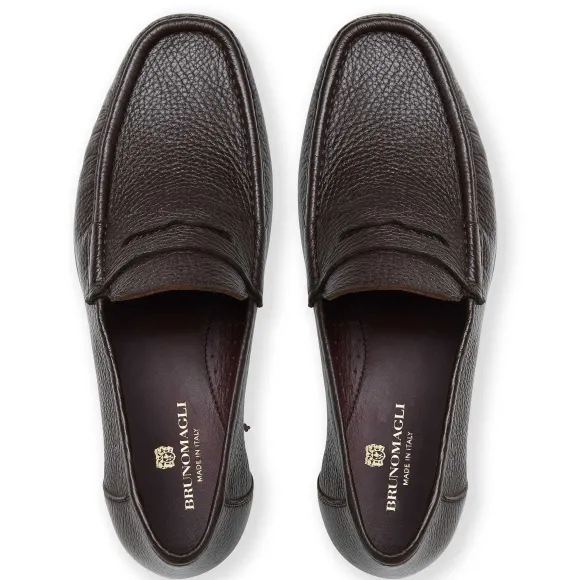 Tonio Slip On Loafer Cervo Leather^Bruno Magli Store