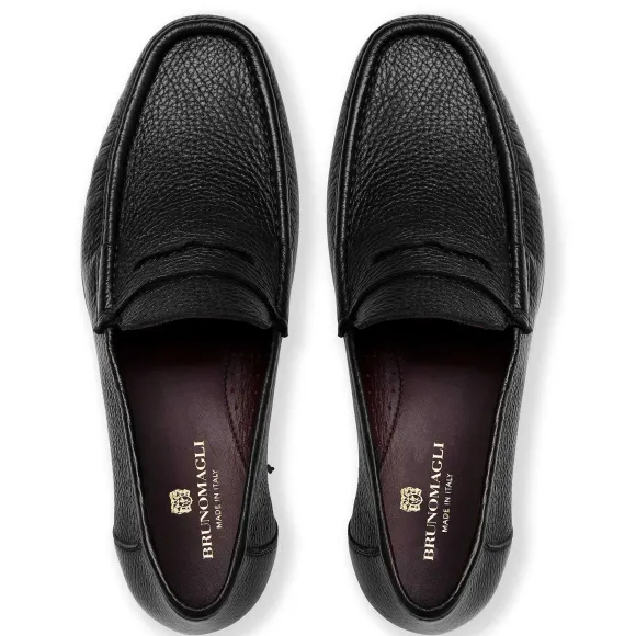 Tonio Slip On Loafer Cervo Leather^Bruno Magli New