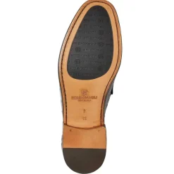 Trieste Classic Moccasin- Black Croc^Bruno Magli Clearance