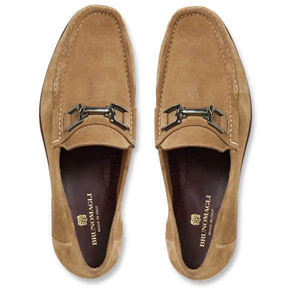 Trieste Classic Suede Moccasin^Bruno Magli Shop