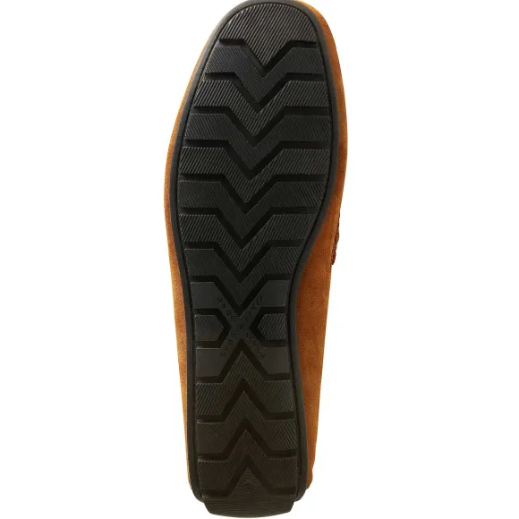Xane Casual Suede Slip-On Driving Moccasin-Cognac^Bruno Magli Outlet